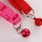 Pet bow collar cat bell collar