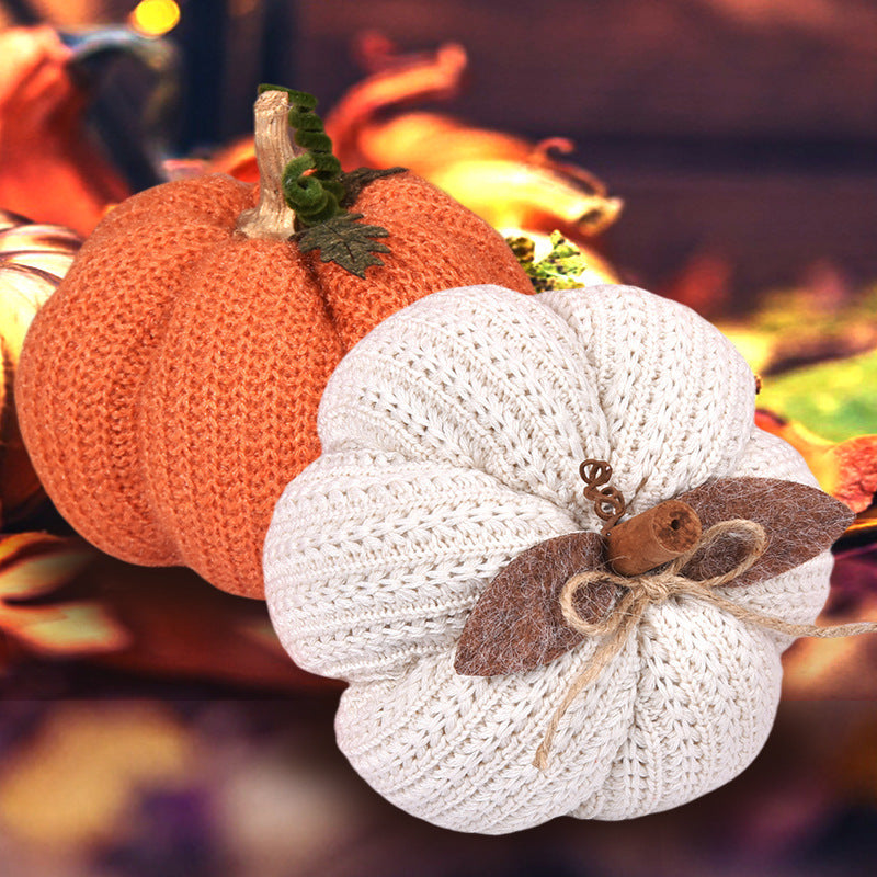Handmade Pumpkin Ornaments Thanksgiving Decoration Festival