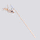 Pet Extension Feather Bells Tease Cat Pole Toys