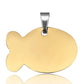 Stainless Steel Dog Tag Necklace Titanium Steel Pet Identity Tag Listing