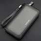 Men's long zipper leather handbag men wallet
