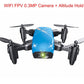 Micro Foldable RC Drone 3D Bearing Steering Wheel Remote Control Quadcopter Toys With Camera WiFi APP Control Helicopter Dron Kids Gift