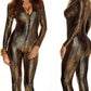Tight-fitting jumpsuits, snake-like jumpsuits, club nightclub dance uniforms, temptation
