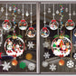 Christmas color window stickers
