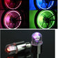 Bicycle electric car hot wheels colorful nozzle lights car motorcycle nozzle lamp