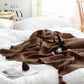 Nordic fringed knit ball blanket wool blanket office air conditioning lunch break blanket shawl blanket sofa leisure blanket blanket