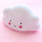 Home bedroom decoration white cloud night light