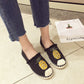 Pineapple Rhinestone Flats