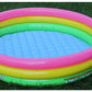 Fluorescent three-ring inflatable pool ball pool