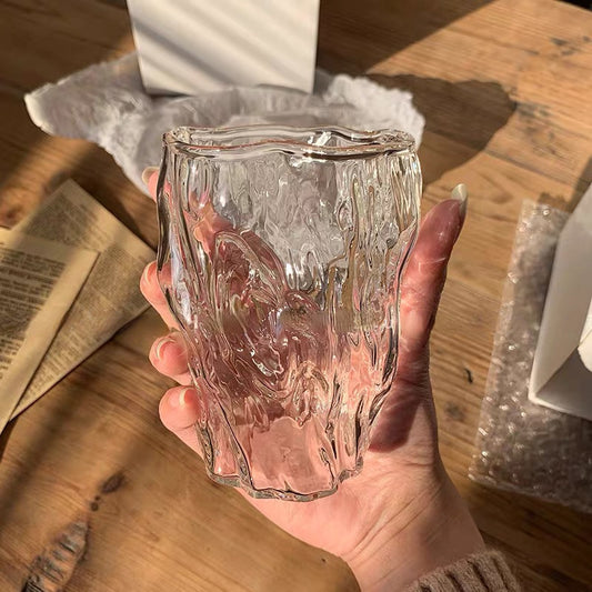 Glass Water Cup For Household Use