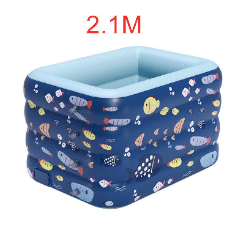 Wireless Automatic Inflatable Swimming Pool Pool Outdoor PVC Plastic Pool Baby Children's Home Swimming Pool