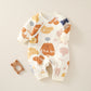 Warm Quilted Newborn Clothes Newborn Baby Baby Jumpsuit
