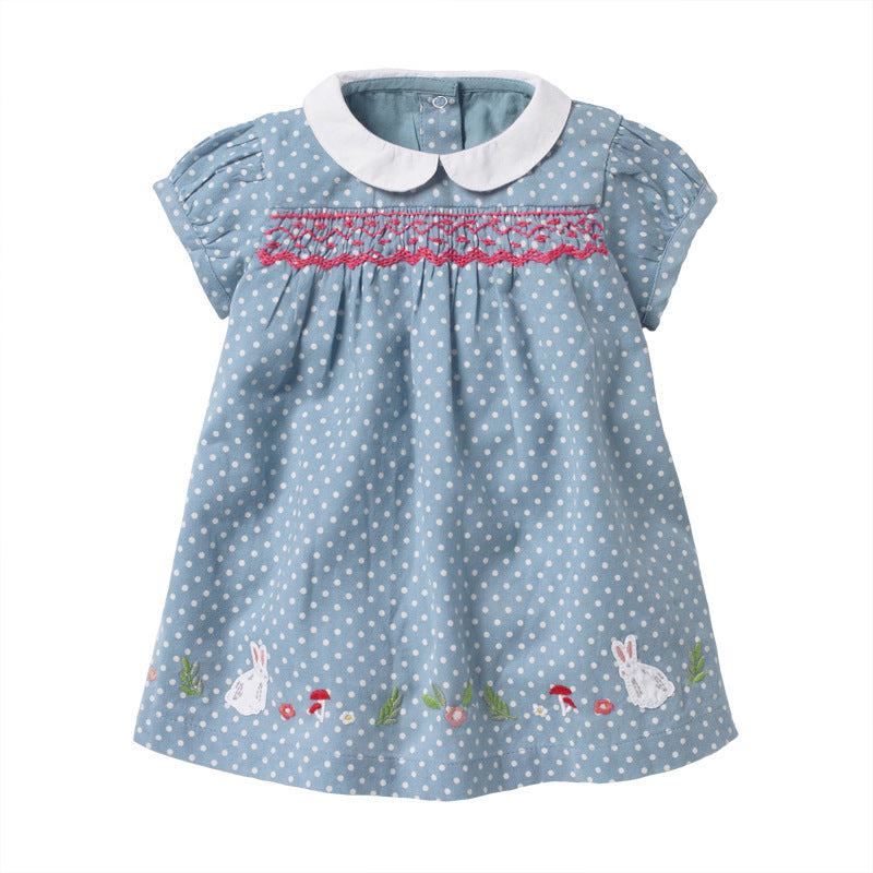 Girls denim dress