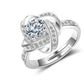 925 Sterling Silver Necklace For Women Forever Heart AAA Zircon Mosaic Necklaces & Pendants Gift