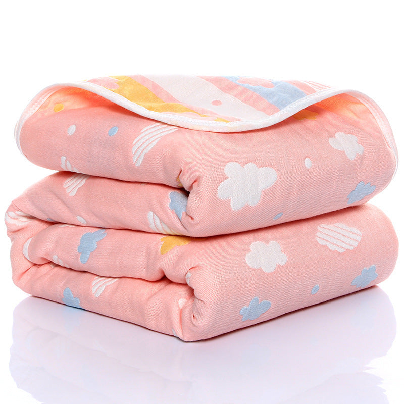 Six-layer Gauze Children Towel Quilt Baby Baby Gauze Bath Towel