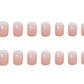 Jelly powder false nails