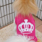 MUQGEW Princess Dog Vest