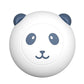 Bathroom Silicone Pet Cat And Dog Shower Soft Bristled Brush Panda Shape Pet Soft Massage Bath Brush Pet Bathing Accessories