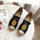 Pineapple Rhinestone Flats