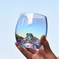 Nordic Colorful Glass Rainbow Glass Family Drinking Water Cup Dazzling Cup