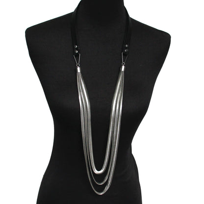 Multi layers Leather Snake Chains Necklaces