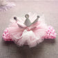Hundred Days Baby Red Crown Headband One Year Old Baby Girl Headdress
