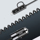 2 In 1 Spring Cable Car Mobile Phone Charger