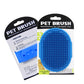 Pet Bath Brush Dog Cleaning Brush Rubber Gloves Animal Bath Comb
