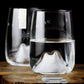 Green Mountain Cup Wine Glass Glass Tea Cup Water Cup