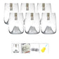 Green Mountain Cup Wine Glass Glass Tea Cup Water Cup
