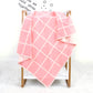 Baby Blanket Knitted Plaid Hug Blanket Baby Windproof Cover Quilt