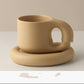 Nordic Minimalist Ceramic Mug Fat Mug Set
