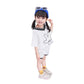 Two-piece Baby Girl Clothing Cartoon Hand T-shirt