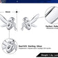 925 Sterling Silver Women Necklaces Pendants Original