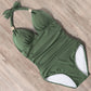 Swimming Suit Bikini swimwear Swimsuit Women Retro Stripe