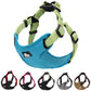 Dog chest harness vest type reflective dog leash