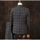 Men 3 Pieces Suit Set Men Wedding Suits Groom Tuxedos