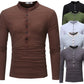 Young Men Fake Two Long Casual T-Shirts