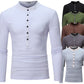 Young Men Fake Two Long Casual T-Shirts