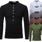 Young Men Fake Two Long Casual T-Shirts