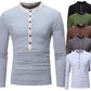 Young Men Fake Two Long Casual T-Shirts