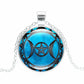 Triple Moon Goddess Pendants Triple Moon Goddess Necklaces Horoscope Vintage Chain Choker Statement Necklace Women Jewelry HZ1