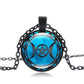 Triple Moon Goddess Pendants Triple Moon Goddess Necklaces Horoscope Vintage Chain Choker Statement Necklace Women Jewelry HZ1
