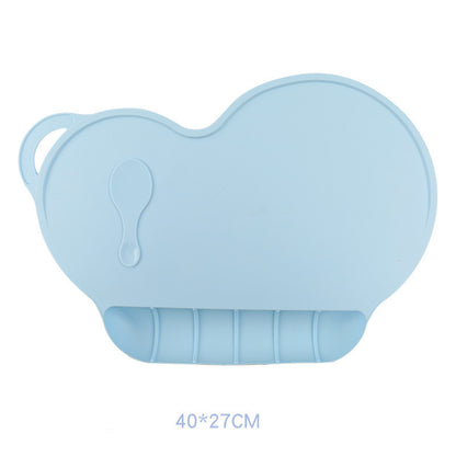 Spot Silicone Placemats Baby Children'S Mobile Dinner Plates Baby Suckers Table Mats