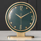 Leather Creative Placement Home Fashion Desk Clock