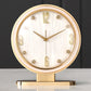 Leather Creative Placement Home Fashion Desk Clock