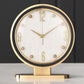 Leather Creative Placement Home Fashion Desk Clock