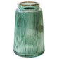 Retro Striped Glass Vase Modern Minimalist Fresh Flowers Dried Flower Floral Arrangement