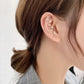 Zircon Earrings Pierced Earrings Women