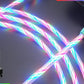 Compatible with Apple, Flowing Light Magnetic Charging Mobile Phone Cable for iphone charger Wire for Samaung LED Micro USB Type C